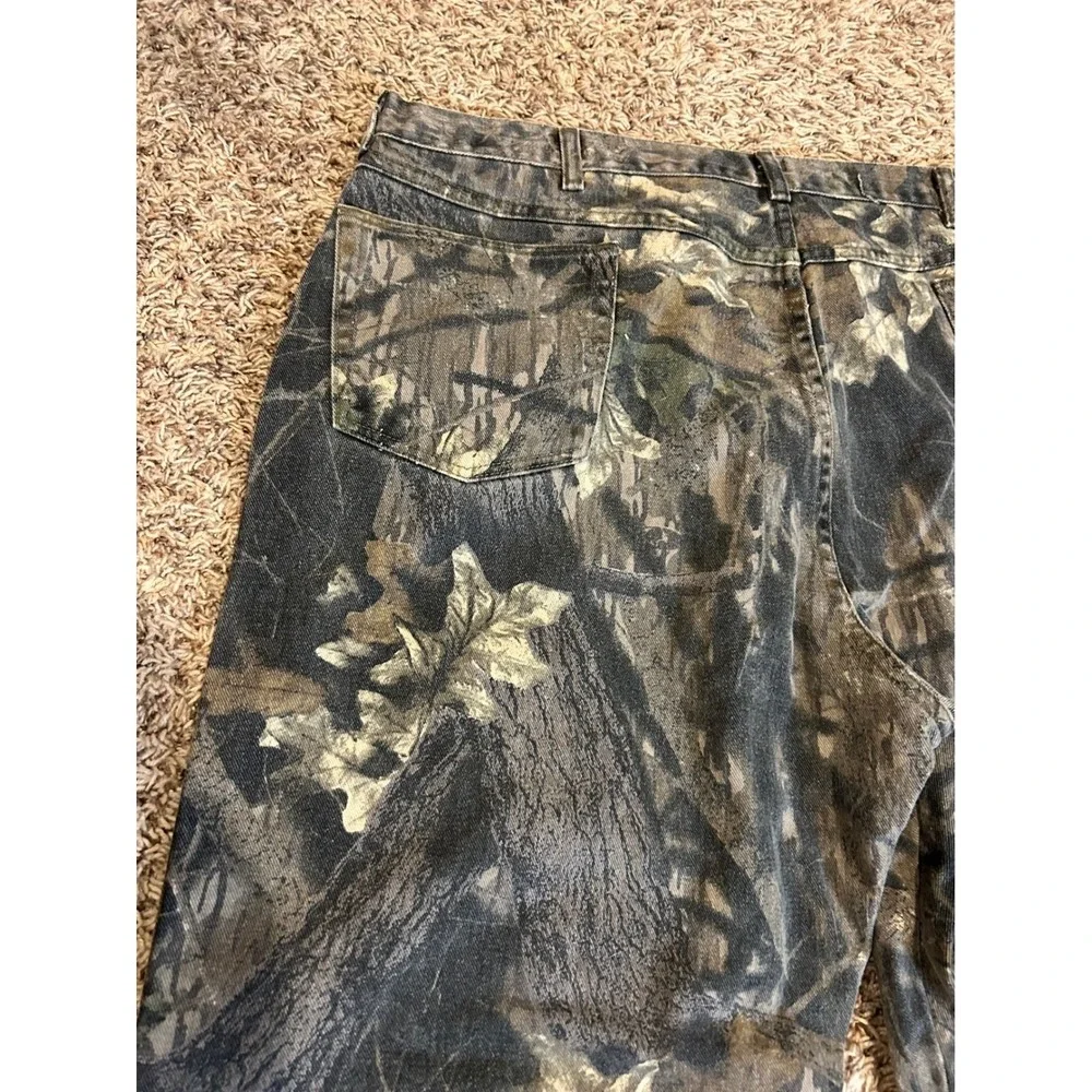 Wrangler Authentics Mens‎ Camo Double Knee Pants Camouflage Hunting Jeans 40x30
